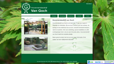 Goch Hoveniersbedrijf  Van