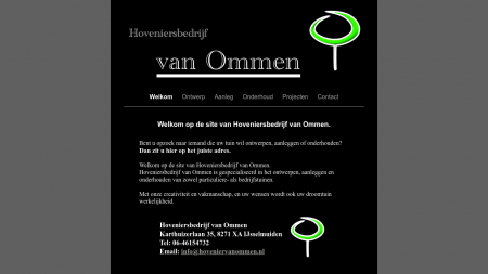 Ommen Hoveniersbedrijf  Van