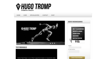 Tromp sportleraar Hugo