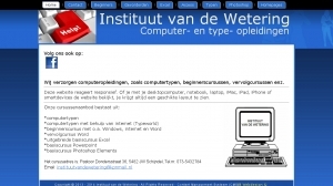 logo Instituut Van de Wetering computercursussen