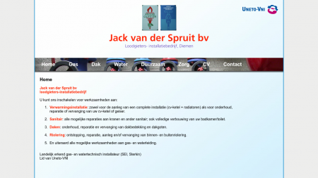 Spruit BV Loodgietersbedrijf Jack van der