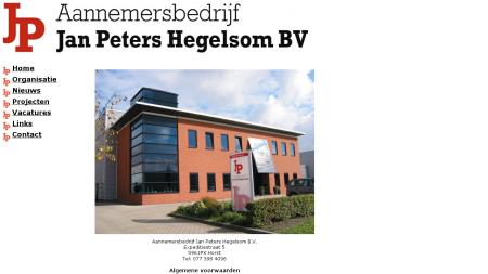 Peters Hegelsom BV Aannemersbedrijf Jan