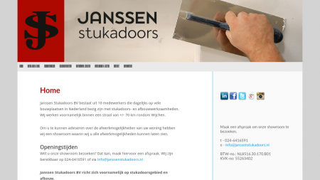 Stukadoors - Afbouwbedrijf Janssen Wijchen BV