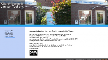 Tuel Assurantiekantoor  BV Jan van