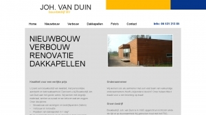 logo Duin BV Aannemer  Joh van