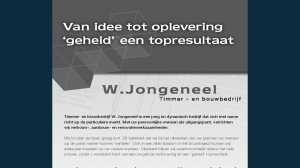 logo Jongeneel Timmer- en Bouwbedrijf W