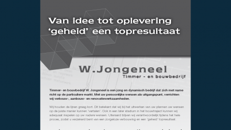 Jongeneel Timmer- en Bouwbedrijf W