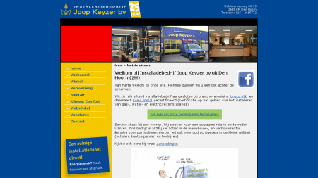 Installatiebedrijf Keyzer BV Joop