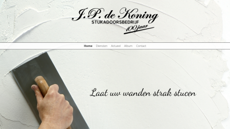 Stukadoorsbedrijf J P de Koning BV