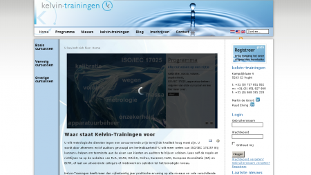 Kelvin Trainingen