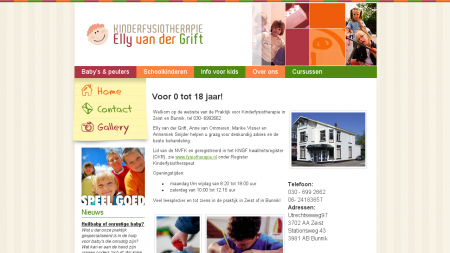 Kinderfysiotherapie Elly van der Grift Zeist