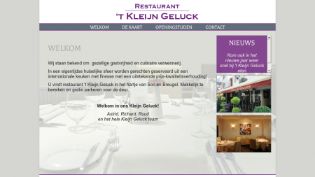 Kleijn Geluck Restaurant  't