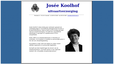 Koolhof Persoonlijke Uitvaartverzorging  Josée