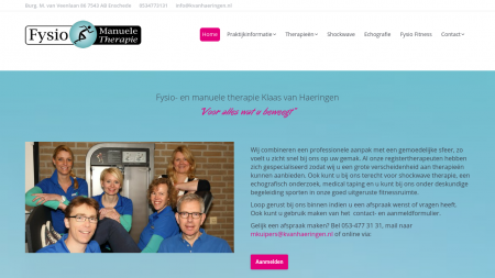 Fysiotherapie en Manuele Therapie K van Haeringen cs