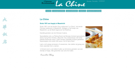 Chinees Specialiteiten Restaurant  La Chine