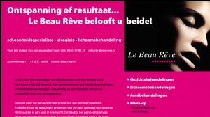 logo Schoonheidssalon  Le Beau Reve