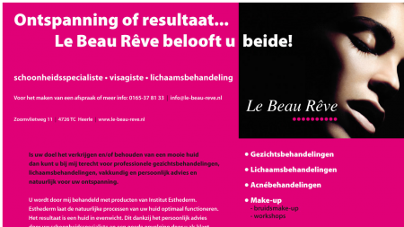 Schoonheidssalon  Le Beau Reve