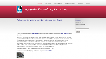 Logopediepraktijk Nannette M vd Reydt