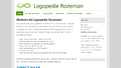 logo Logopedie  Rozeman