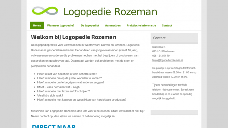 Logopedie  Rozeman