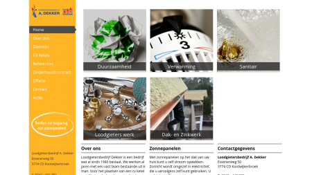 Dekker Loodgietersbedrijf A