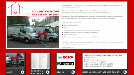 Loodgietersbedrijf H van Leyden & Zoon