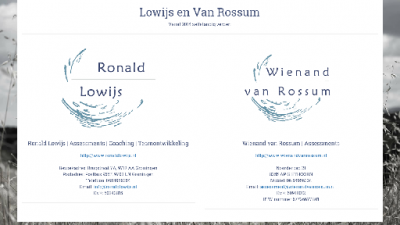 logo Lowijs en Van Rossum