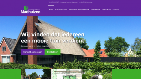 Hoveniersbedrijf  Madhuizen L T