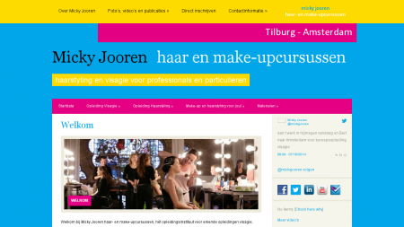 Micky Jooren Haar en Make-up Cursussen