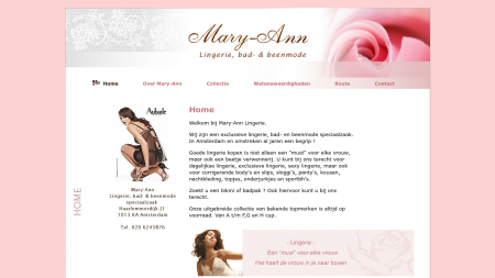 Mary-Ann Lingerie Bad- & Beenmode Speciaalzaak