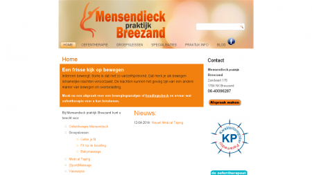 Mensendieck Praktijk Breezand