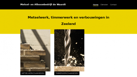 Metsel- en Afbouwbedrijf De Waardt