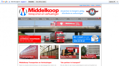 Middelkoop Transporten en Verhuizingen