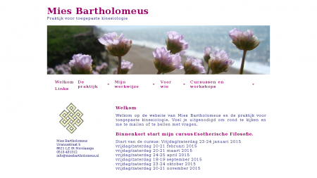 Bartholomeus M T A