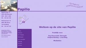 logo Papilio Praktijk voor Psychosociale Therapie