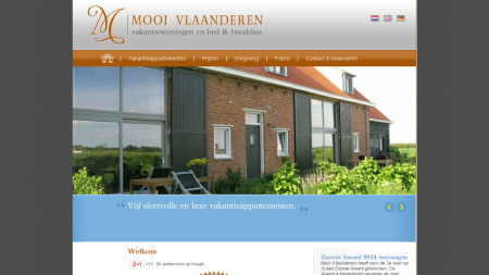 Mooi Vlaanderen Vakantiewoningen en B & B