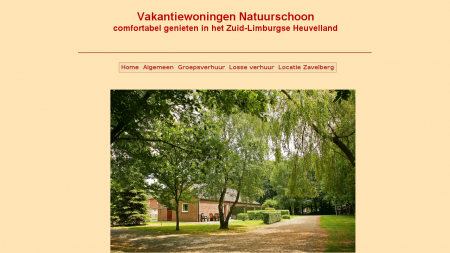 Natuurschoon Bungalowverhuur