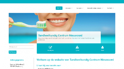 logo Tandheelkundig Centrum Nieuwoord