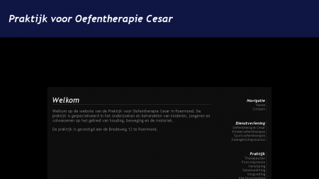 Oefentherapiepraktijk Cesar Antonie Corbey