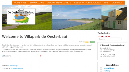 Oesterbaai Villapark De