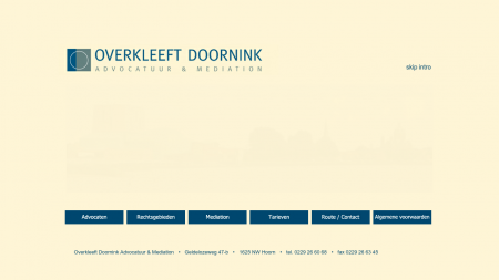 Advocatuur & Mediation Overkleeft Doornink