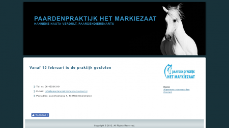 Markiezaat Paardenpraktijk Het