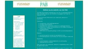 logo PAB Psychologisch Adviesbureau v Leer- en Gedragsproblemen