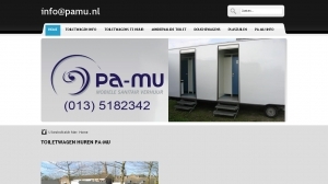 logo PA-MU Mobiele Sanitair  Verhuur