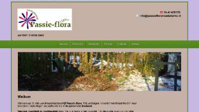 logo Hoveniersbedrijf  Passie Flora