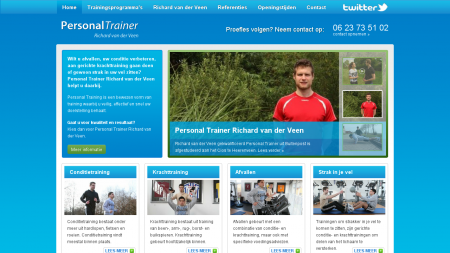 Personal Trainer Richard van der Veen