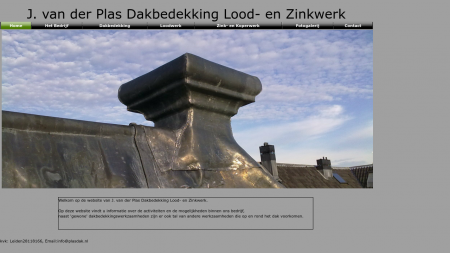 Plas Dakbedekking Lood en Zinkwerk Van der