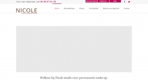 logo Nicole Studio voor Permanente Make-up