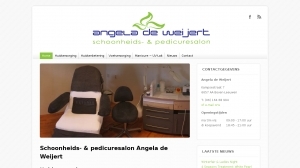 logo Weijert Pedicure- & Schoonheidssalon  Angela de