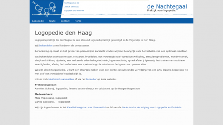 Logopediepraktijk De Nachtegaal Annelies Schorsij